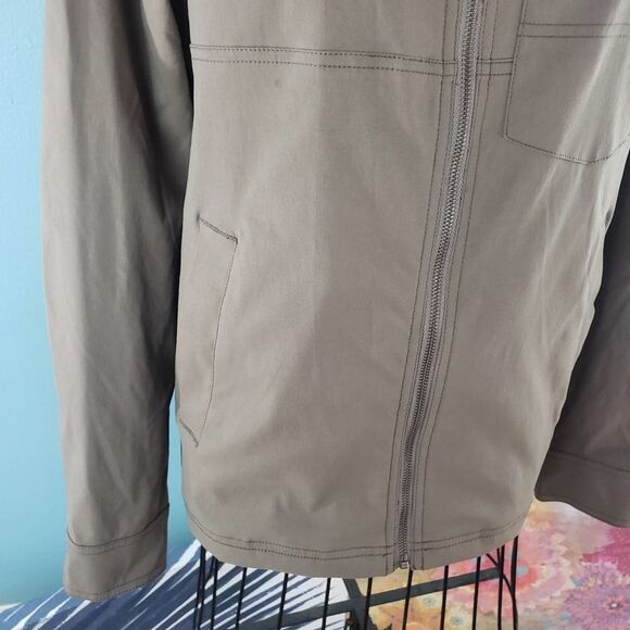 Prana women's green nylon blend outdoor jacket sz small - Picture 5 of 12